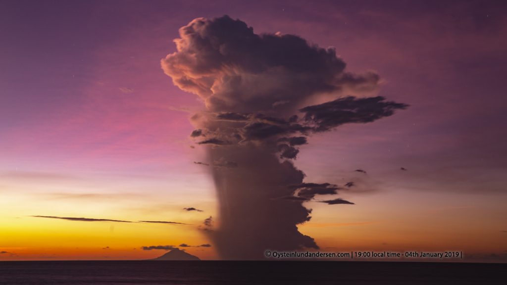 Phreatomagmatic/Surtseyan eruptions observed at Anak-Krakatau 4-5th ...